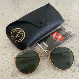 Ray-Ban RB3447 001 | Classic Green G-15 Lens